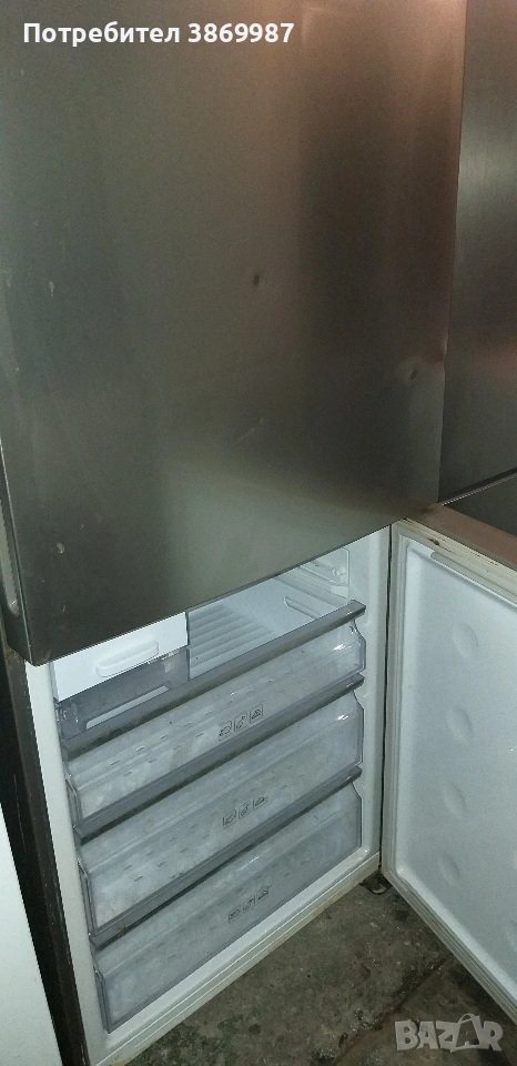 Хладилник със фризер samsung A++, снимка 1