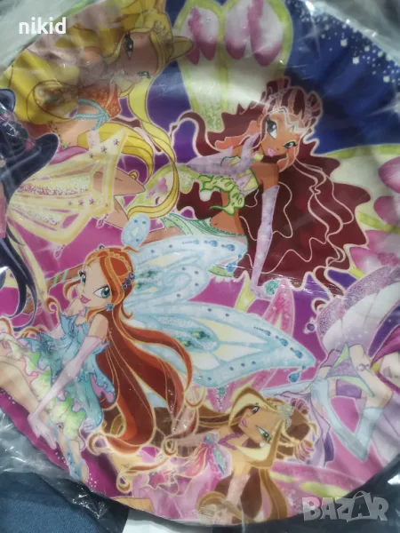 winx Уинкс 10 бр картонени парти чинии чинийки , снимка 1