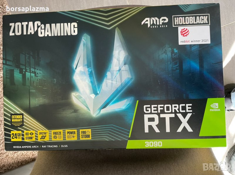 ZOTAC GAMING GeForce RTX 3090 AMP! Extreme Holo, 24576 MB GDDR6X - Promo May, снимка 1