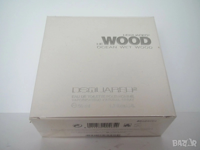 He Wood Ocean Wet Wood Dsquared² 50 ml Eau de Toilette spray new in sealed box !, снимка 1