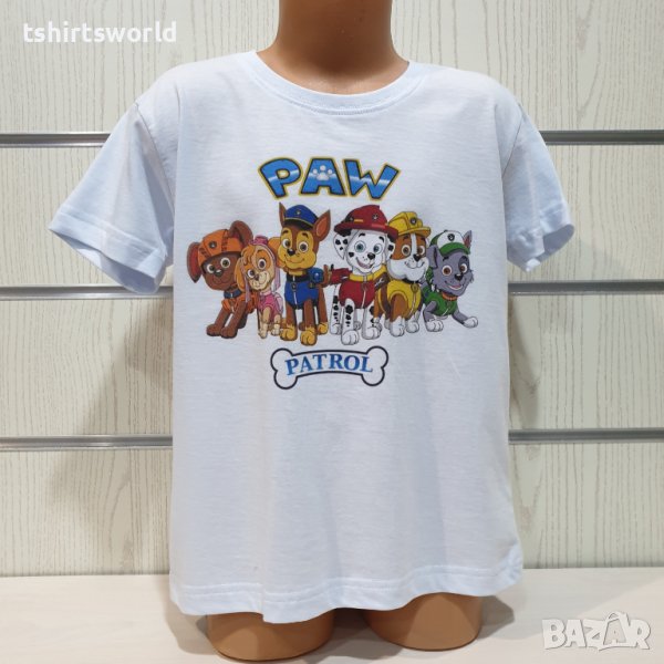 Нова детска тениска с дигитален печат PAW Patrol (Пес патрул), снимка 1