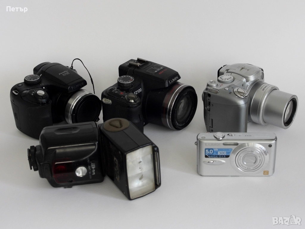 Nikon, Canon, Panasonic, Fujifilm - фотоапарати и светкавица / за част или ремонт, снимка 1