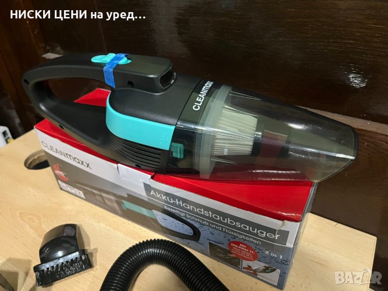 БЕЗЖИЧНА РЪЧНА ПРАХОСМУКАЧКА CLEANMAXX 2В1, снимка 1