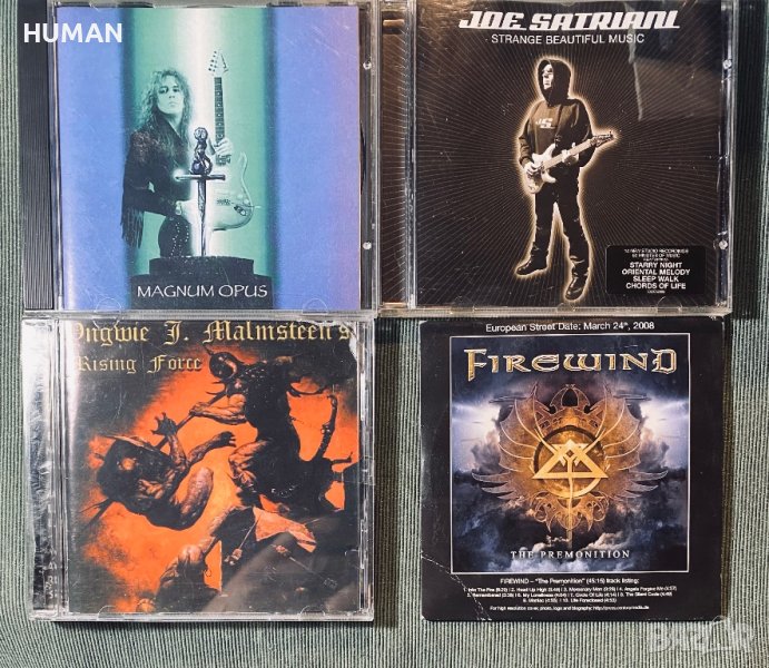 Yngwie Malmsteen,Joe Satriani,Firewind , снимка 1