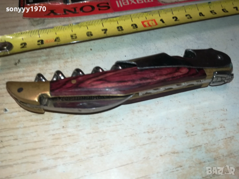 laguiole france-ретро ножка антика//реликва от франция 3010251809, снимка 1