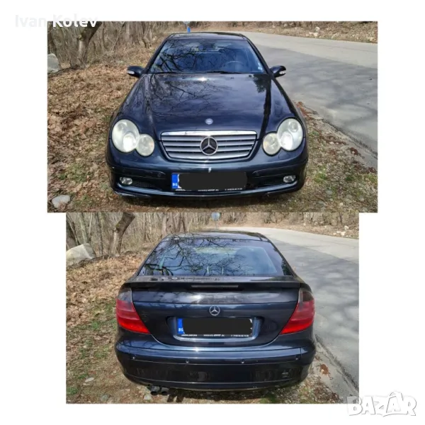 Mercedes-Benz C 180 KOMPRESOR SPORT COUPE АВТОМАТИК, снимка 1