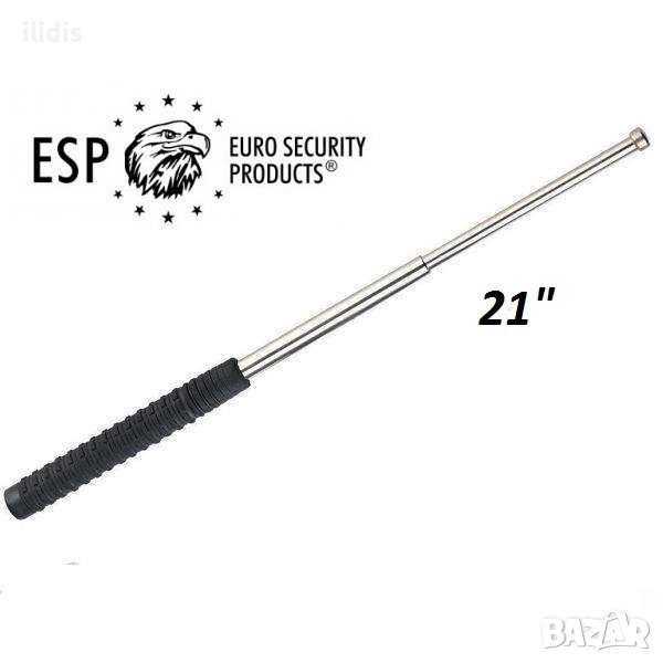 Tелескопична палка Eagle BAton 21 инча закалена .  ESP 21 HARDENED Steel, снимка 1