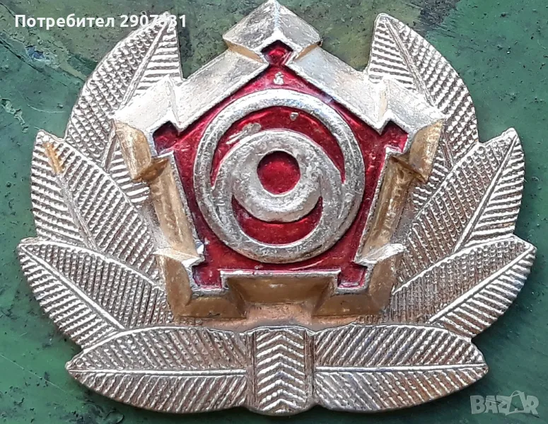 модерна кокарда на паравоенна охрана на МВР на Руската федерация, снимка 1