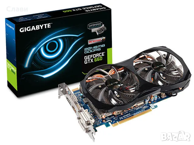 Видео карта Gigabyte Nvidia GTX 660 2GB 192BIT GDDR5, снимка 1