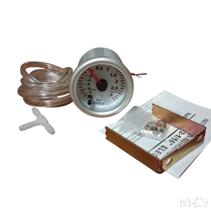 Буустметър 3 бара 7 цветен, снимка 1