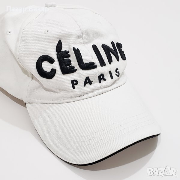 Celine Paris Шапка с Козирка Памук, снимка 1