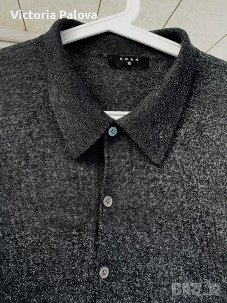 Стилна мъжка жилетка- риза KOAN, снимка 1