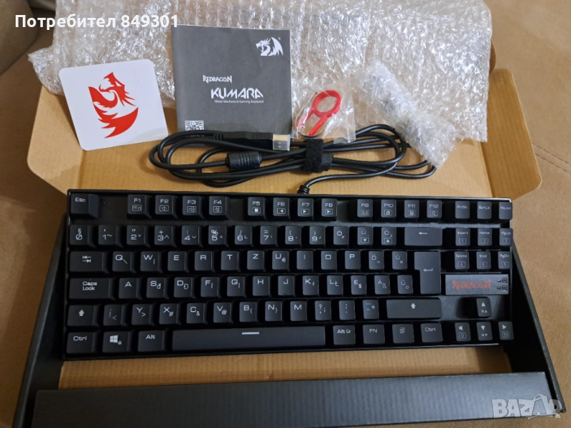 Механична клавиатура Redragon Kumara , снимка 1