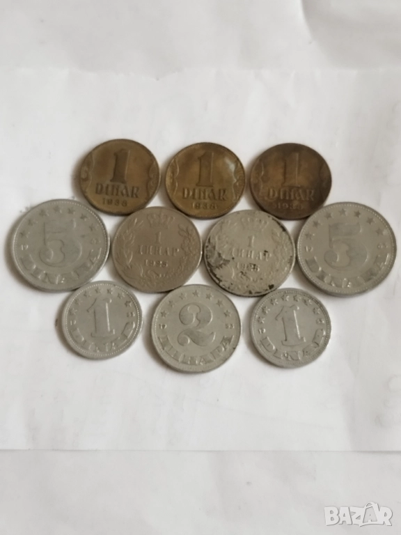 10 бр.динари Югославия 1925-63г., снимка 1