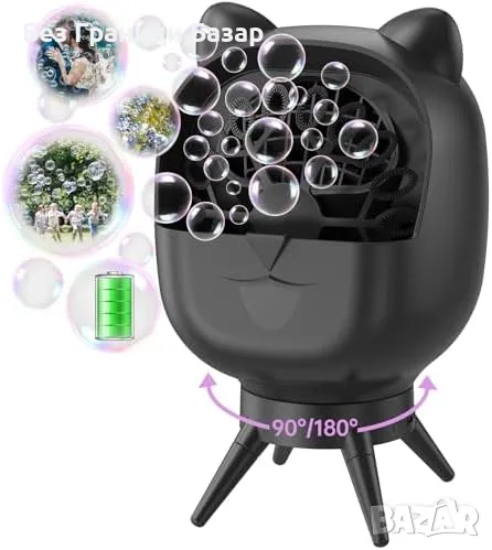 Нова Ротационна машина за балончета, 2 скорости, 38 000+ на минута, снимка 1