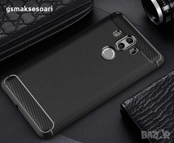 Huawei Mate 10 Pro - Силиконов Кейс Гръб CARBON, снимка 4 - Калъфи, кейсове - 32664522