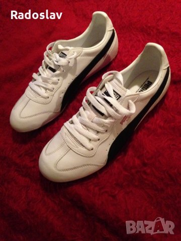 PUMA Ring White-black размер 38 1/2 Дамски/Юноша, снимка 2 - Маратонки - 6704128