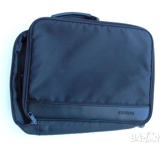 Оригинална COMPAQ Ръчна Бизнес ЧАНТА 31x24x6 см с Дръжка за Лаптоп Таблет Документи и др. БАРТЕР, снимка 4 - Чанти - 52311891