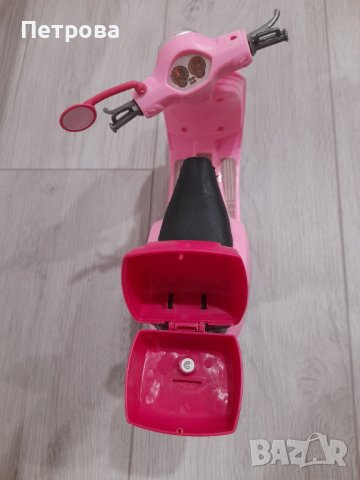 Ретро 2008 Barbie Pink Vespa Scooter Bike, снимка 4 - Колекции - 43367022