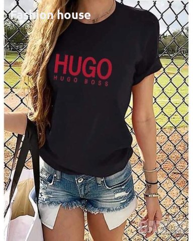 Gucci  Guess Hugo D&G дамски тениски 100 % памук, снимка 8 - Тениски - 40516176