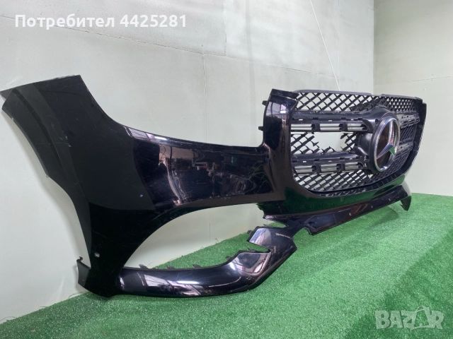предна броня Mercedes GLS W167 AMG 2019-2025 г. #1084V .  A1678859305, снимка 3 - Части - 52202355