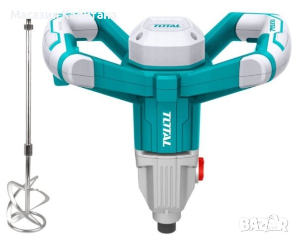 Миксер за строителни смеси TOTAL Industrial, 1400 W, снимка 1 - Други машини и части - 43464562