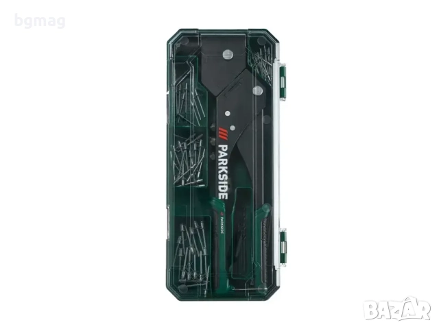 PARKSIDE PBNZ 360 A1-комплект нитачка с въртяща се глава,по-нитове и свредла, снимка 3 - Други инструменти - 52656597