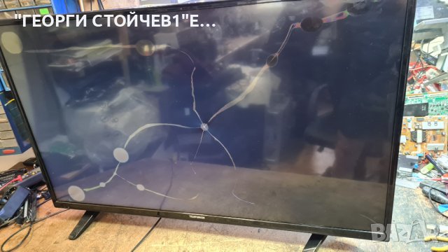 TELEFUNKEN 43FB5000 СЪС СЧУПЕНА МАТРИЦА, снимка 3 - Части и Платки - 37275984