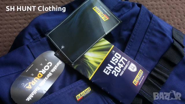 BLAKLADER 1529-1860 High-Vis Work Trousers размер 50 / M работен панталон W4-210, снимка 6 - Панталони - 52026497