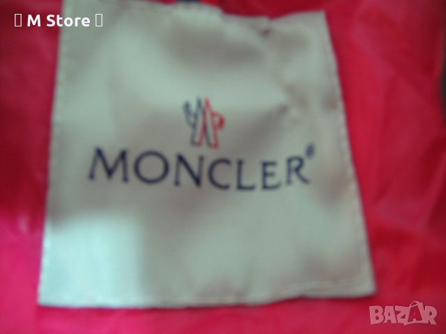 Moncler реплика дамско късо розово яке М размер, снимка 5 - Якета - 26259817
