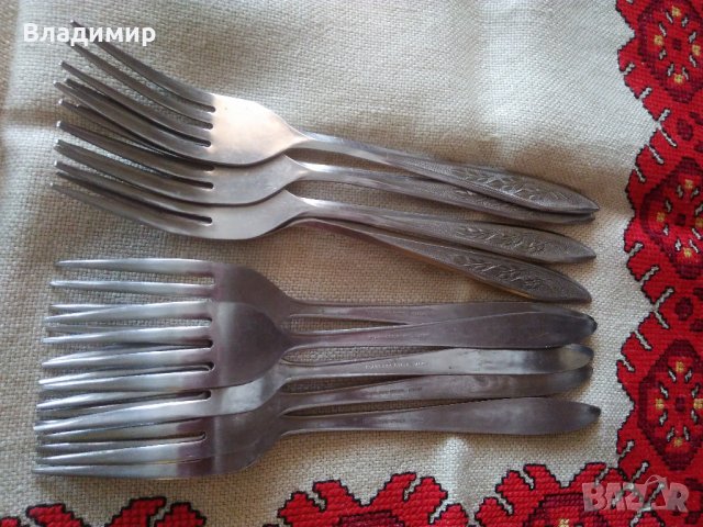 Вилици - 20 см. с маркировка "Stainless steel Japan" - неръждаема стомана, снимка 12 - Прибори за хранене, готвене и сервиране - 28923011