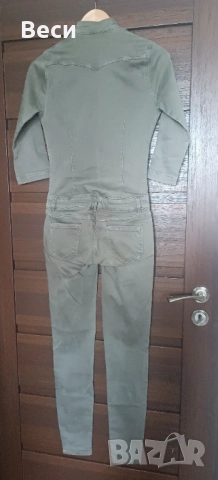 Дамски дънков гащеризон, снимка 2 - Гащеризони - 52836380