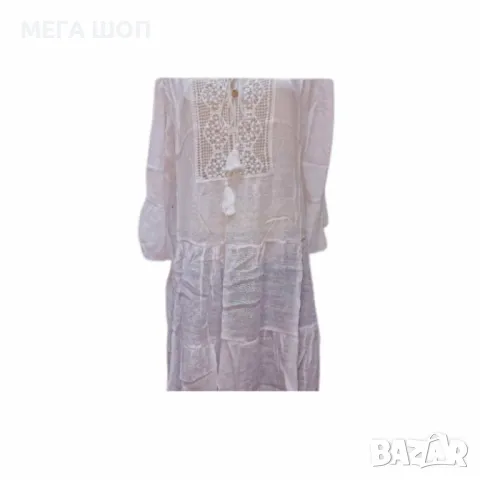 Плажна туника – бохемски стил с елегантна лекота, снимка 3 - Туники - 49974876