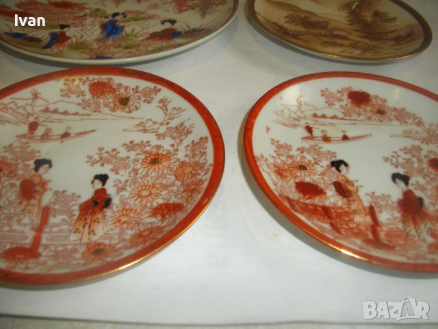 Япония-Нов Порцелан-Чиния/Чинии-Колекционерски-Ръчна Изработка-Made in JAPAN, снимка 9 - Чинии - 39829583