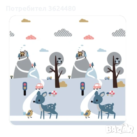 Водоустойчива и мека подложка за бебе , снимка 9 - Други - 53305821