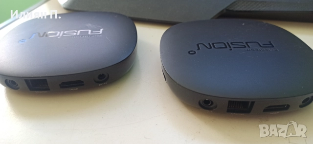 2бр. IPTV бокса Bulsatcom fusion  от заоблените, снимка 2 - Приемници и антени - 52521457