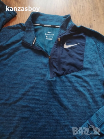 Nike Therma Spehre Element Top Half zip - мъжка термо блуза Л, снимка 2 - Спортни дрехи, екипи - 52309711