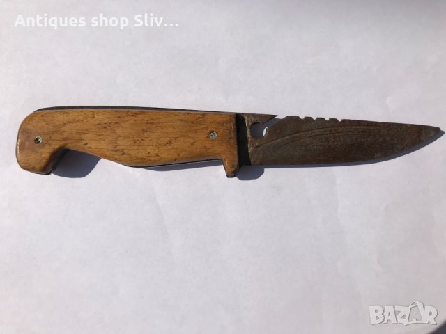 Стар нож ръчна изработка. № 0395, снимка 1 - Антикварни и старинни предмети - 33581998