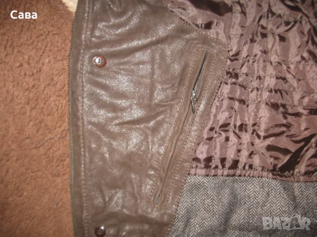 Кожено яке DAVID MOORE  мъжко,ХЛ, снимка 3 - Якета - 47907326