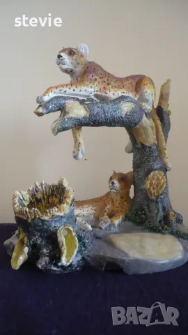 Сувенир - Леопарди, снимка 5 - Статуетки - 48897437