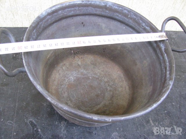 месингов съд, снимка 2 - Антикварни и старинни предмети - 27069651