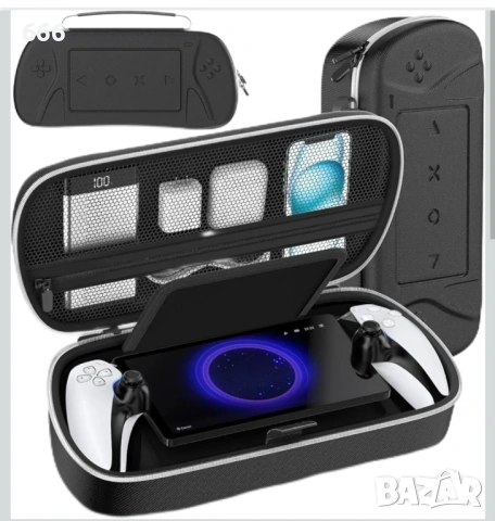 Калъф Nacon PlayStation Portal ЧЕРЕН, снимка 2 - Аксесоари - 53327640