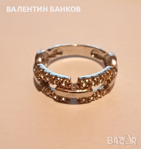 Сребърни дамски пръстени с камъни, снимка 4 - Пръстени - 43147211