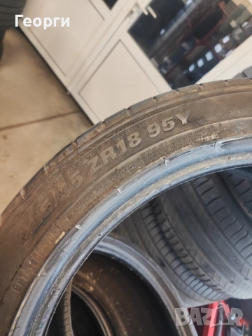 2бр.летни гуми 225/45/18 Kumho, снимка 6 - Гуми и джанти - 52159873