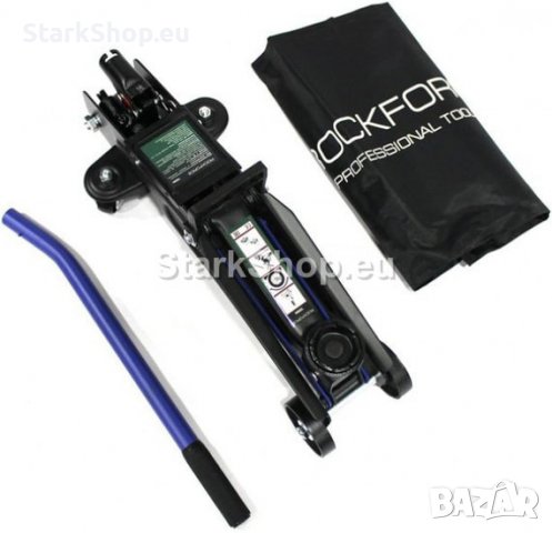 Хидравличен Крик 2 тона RockForce – 135-350мм, снимка 5 - Други инструменти - 39198134