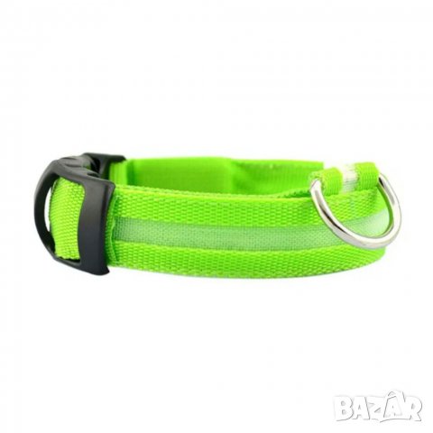 LED Светещи нашийници за кучета. Светеща каишка за куче. Севтещ нашийник. Нашииник XS S M L XL , снимка 4 - За кучета - 24842020