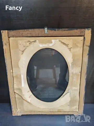 Много стара дървена рамка, снимка 2 - Антикварни и старинни предмети - 47342835