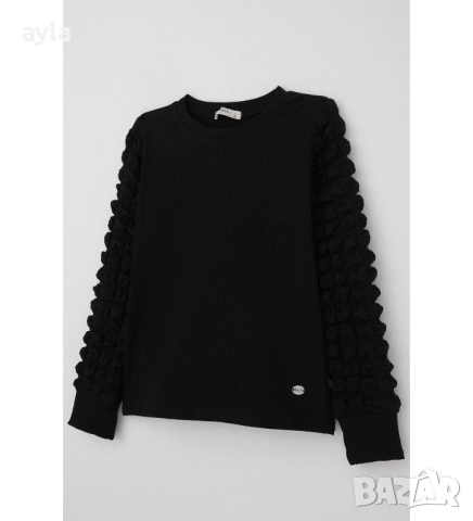 ✨Блуза с ефектни ръкави✨