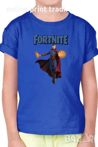 Детска тениска Фортнайт Fortnite Dr Strange Avengers, снимка 6 - Детски тениски и потници - 48523115