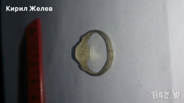 Старинен пръстен над стогодишен сачан - 73191, снимка 4 - Антикварни и старинни предмети - 28988607